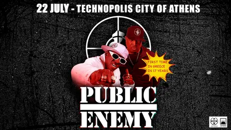 Οι Public Enemy στην Τεχνόπολη Δήμου Αθηναίων