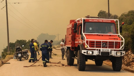 Φωτιά στη Χίο