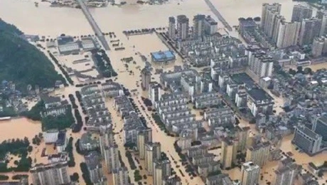 Κίνα Πλημμύρες 