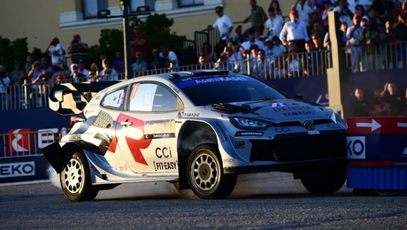 Στιγμιότυπο από το ΕΚΟ Ράλλυ Ακρόπολις