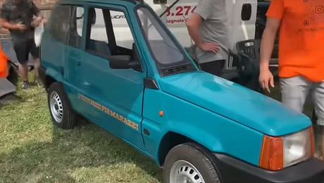 Το πιο στενό Fiat Panda του κόσμου