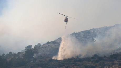 Φωτιά στη Χίο 
