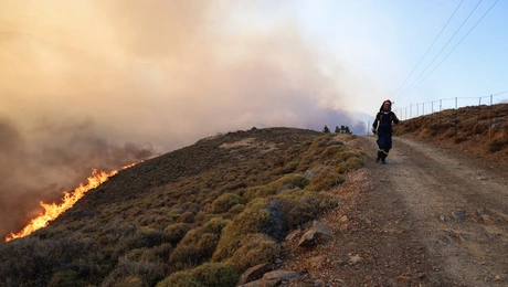 φωτιά, Χίος
