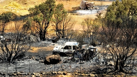 Φωτιά στη Χίο