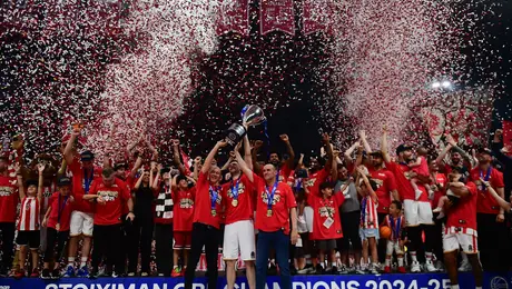 Ολυμπιακός πρωταθλητής μπάσκετ 2025