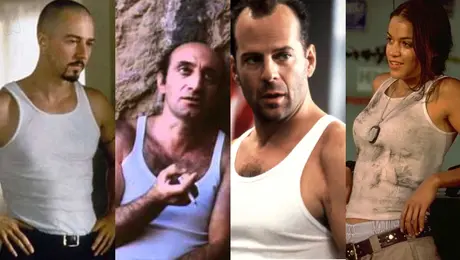 Λευκό φανελάκι στο σινεμά