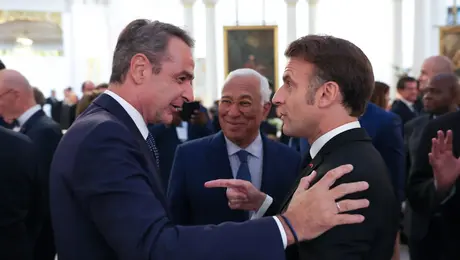 Μητσοτάκης Μακρόν