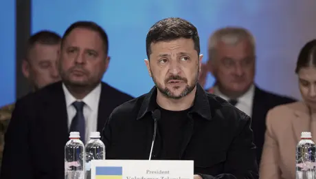 Ο Βολοντίμιρ Ζελένσκι στη Σύνοδο Κορυφής