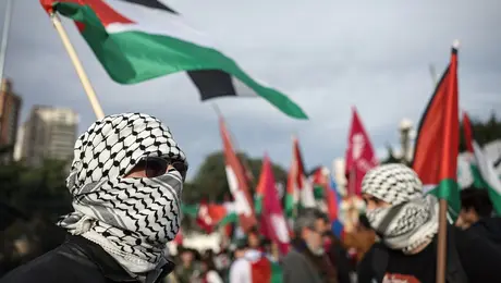 Διαδήλωση για την Παλαιστίνη