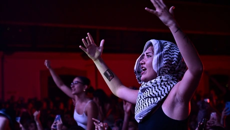 συναυλία Τεχνόπολη Παλαιστίνη