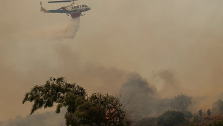 Φωτιά στη Χίο