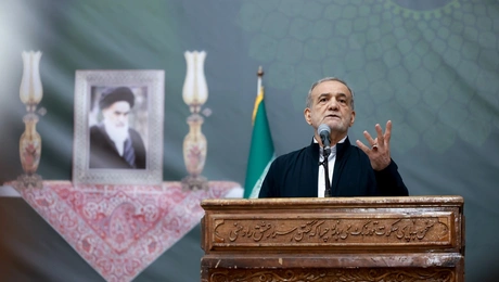 Ο πρόεδρος του Ιράν, Μασούντ Πεζεσκιάν