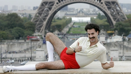 Ο Σάσα Μπάρον Κοέν στον ρόλο του Borat