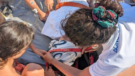 Ατύχημα στη Δονούσα