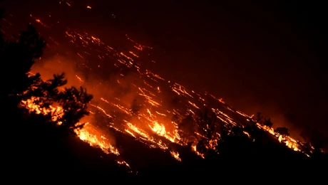 Στιγμιότυπο από φωτιά