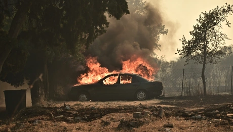 Φωτιά στη Δροσοπηγή