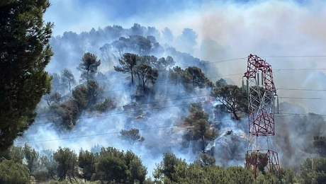 Φωτιά στη Μασσαλία