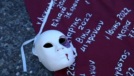 Διαμαρτυρία για τη γυναικοκτονία της Κυριακής Γρίβα