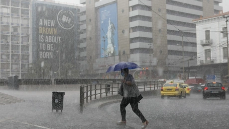 Καταιγίδα στην Αθήνα