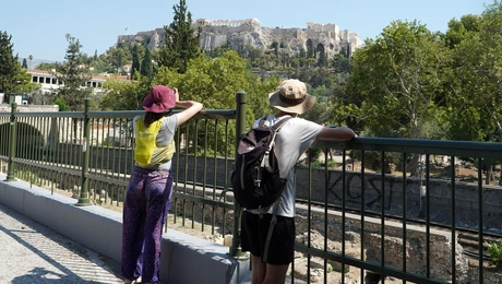 Υψηλές θερμοκρασίες στην Αθήνα.