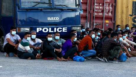 Μετανάστες στην Κρήτη