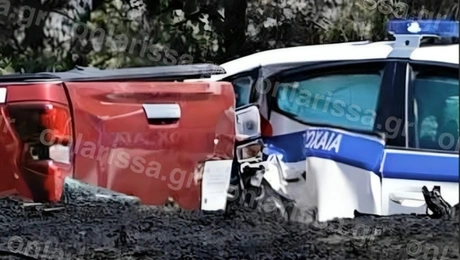 Τροχαίο στη Λάρισα