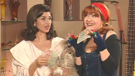 Οι Μεν και οι Δεν: Βάνα και Νανά σε σκηνή της σειράς