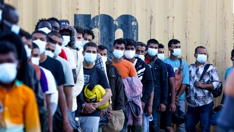 Μετανάστες στην Κρήτη