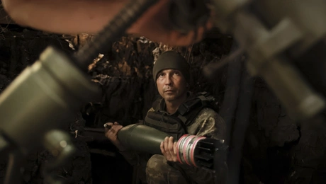 Ουκρανός στρατιώτης της 24ης Μηχανοκίνητης Μεραρχίας Πεζικού