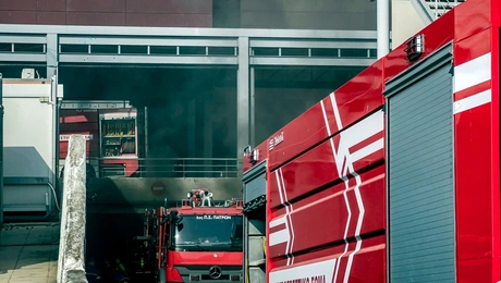 Φωτιά στο νοσοκομείο Άγιος Ανδρέας στην Πάτρα