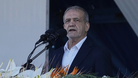 Ο πρόεδρος του Ιράν Μασούντ Πεζεσκιάν