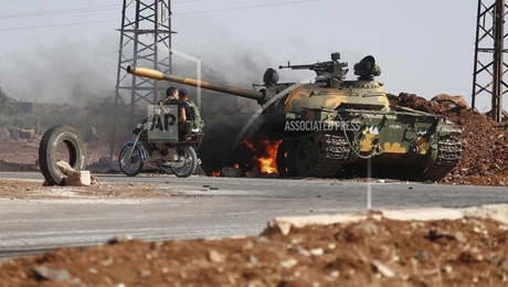 Συριακές δυνάμεις στα όρια της πόλης Σουέιντα