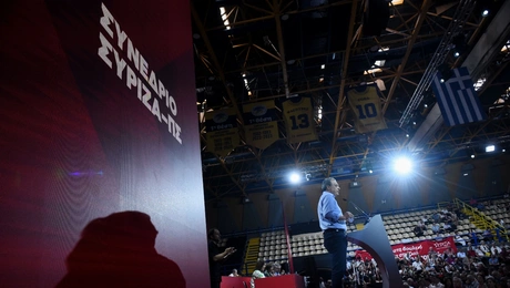 Ο Σωκράτης Φάμελλος στο συνέδριο ΣΥΡΙΖΑ