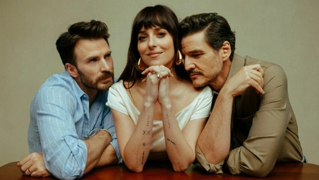 Ταιριάζουμε;  pedro pascal dakota johnson 