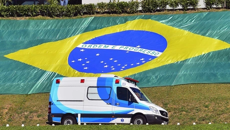 Ασθενοφόρο στη Βραζιλία