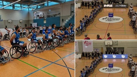 Η ομάδα μπάσκετ με αναπηρικό αμαξίδιο της Βρετανίας 