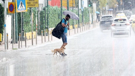 βροχή Αθήνα