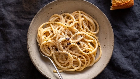 μακαρονάδα με πιπέρι