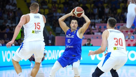 Ελλάδα - Σερβία μπάσκετ