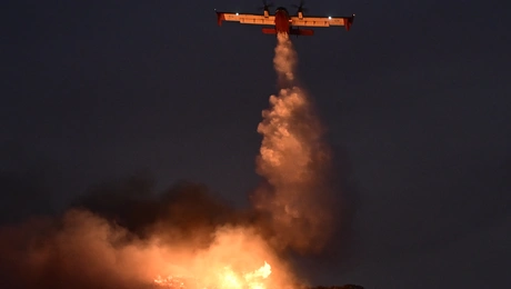 Φωτιά στην Κερατέα