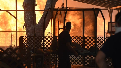 Φωτιά στην Πάτρα