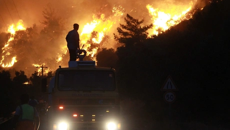 Φωτιά στην Τουρκία
