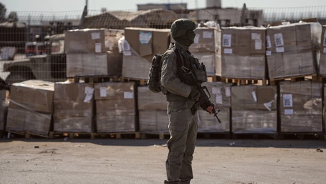 Στρατιτώτης στη Γάζα