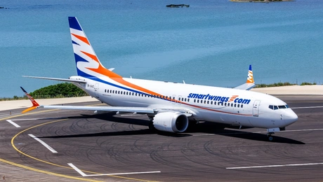Αεροπλάνο της Smartwings στην Κέρκυρα