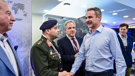 Ο Κυριάκος Μητσοτάκης στην ICEYE