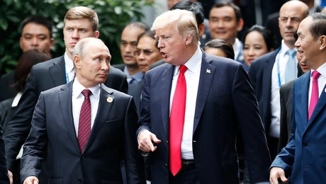 Ο Ντόναλντ Τραμπ και ο Βλαντίμιρ Πούτιν