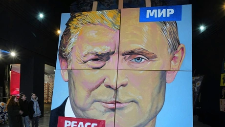 Πορτρέτο με τον Ντόναλντ Τραμπ και τον Βλαντίμιρ Πούτιν