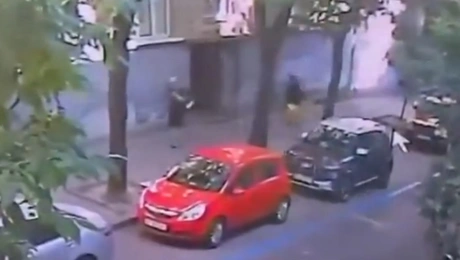 Η στιγμή της δολοφονίας του Αντρίι Παρούμπι