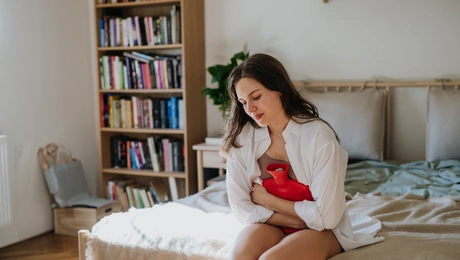 Γυναίκα με περίοδο