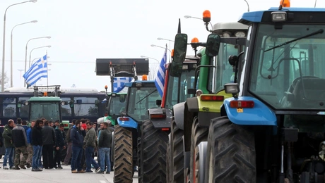 Αγρότες στη Θεσσαλονίκη
